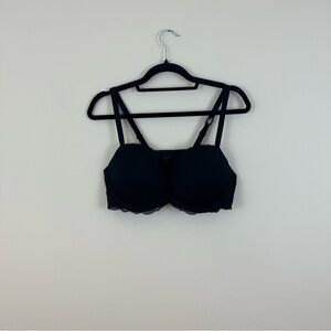 Torrid | Black Lace Trim Bra Adjustable Straps Size 40D